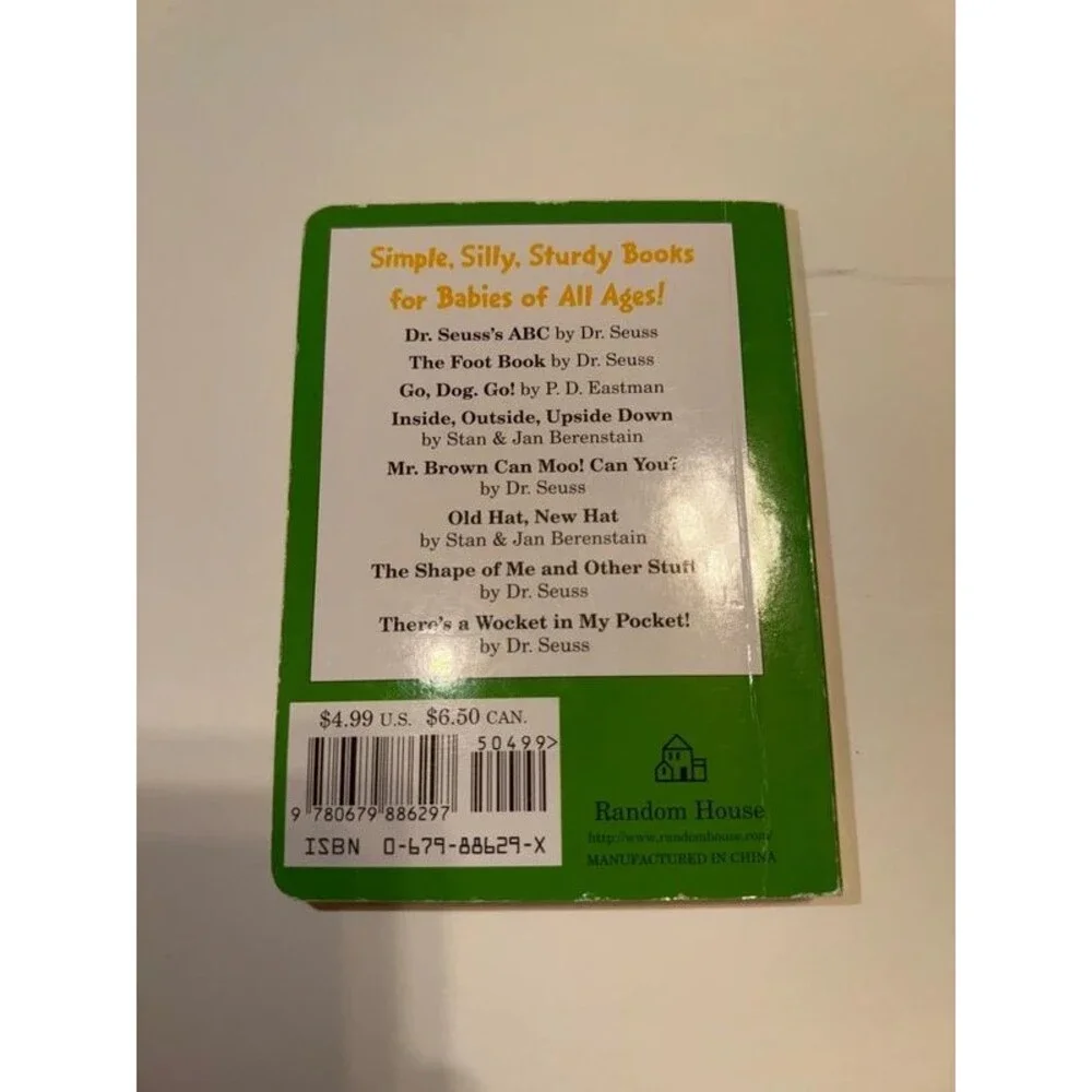 Dr. Seuss, go dog go book